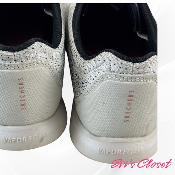 “Skechers Women’s Vapor Foam Lite Memory Foam Shoes Sz 9.5 Speckled Two-Tone” - Picture 2 of 8
